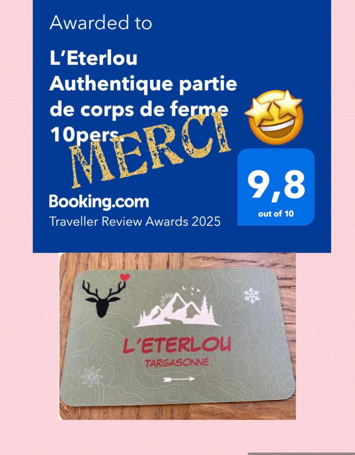 Вилла L'Eterlou Authentique Partie De Corps De Ferme 10Pers. Targassonne Экстерьер фото